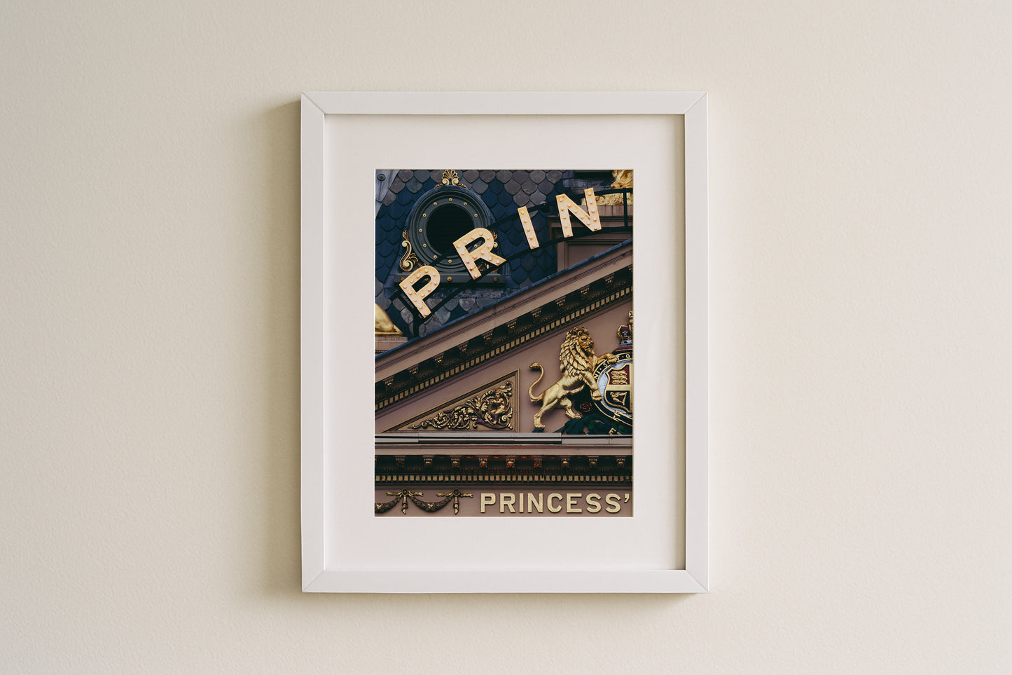The Princess Theatre, Melbourne II - Fine Art Print
