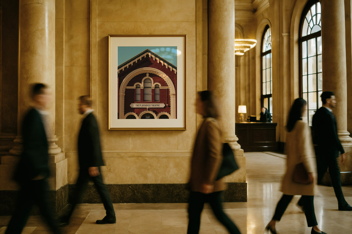 The Playhouse Theatre, Hobart I - Fine Art Print