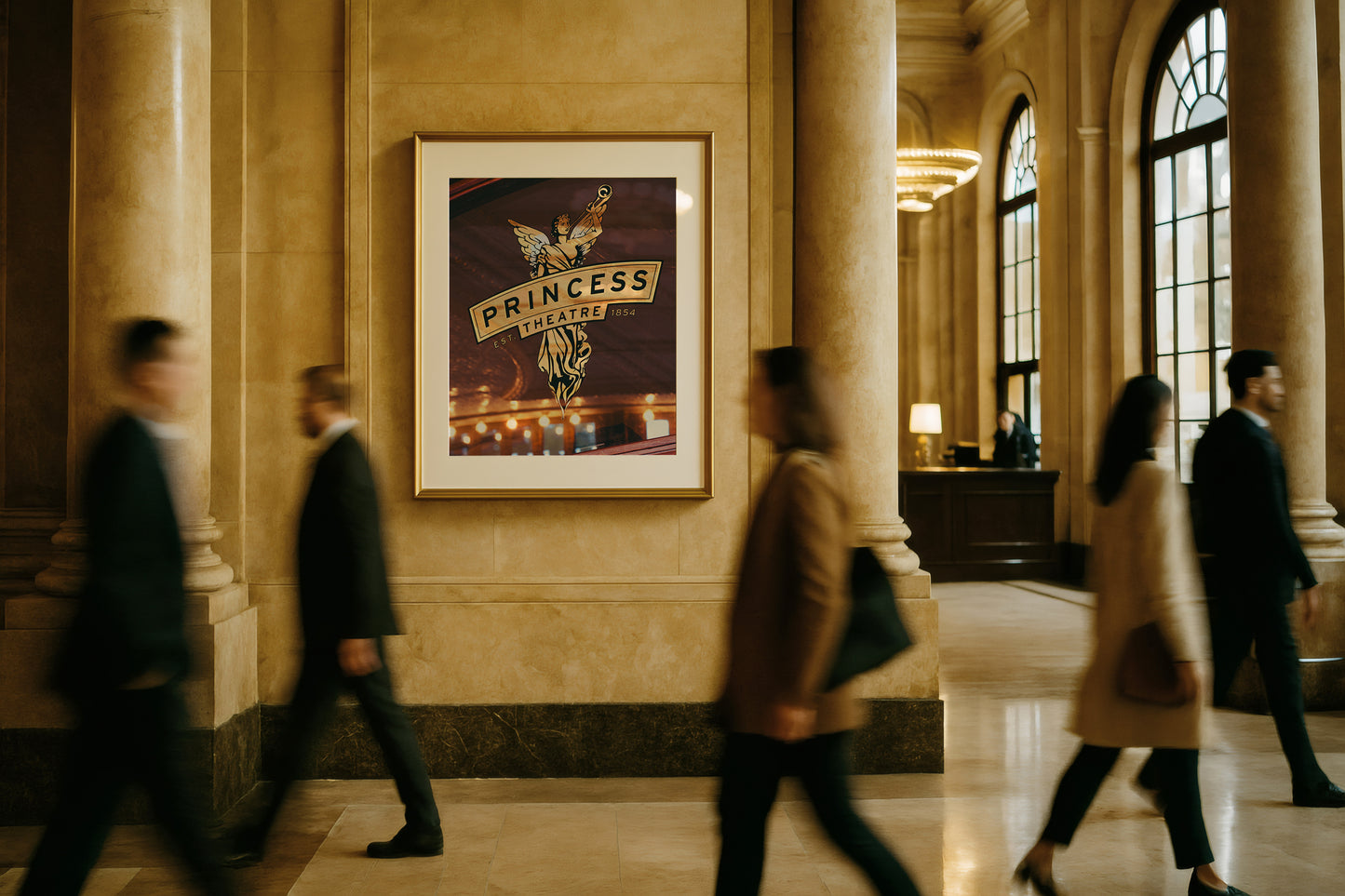 The Princess Theatre, Melbourne IV - Fine Art Print