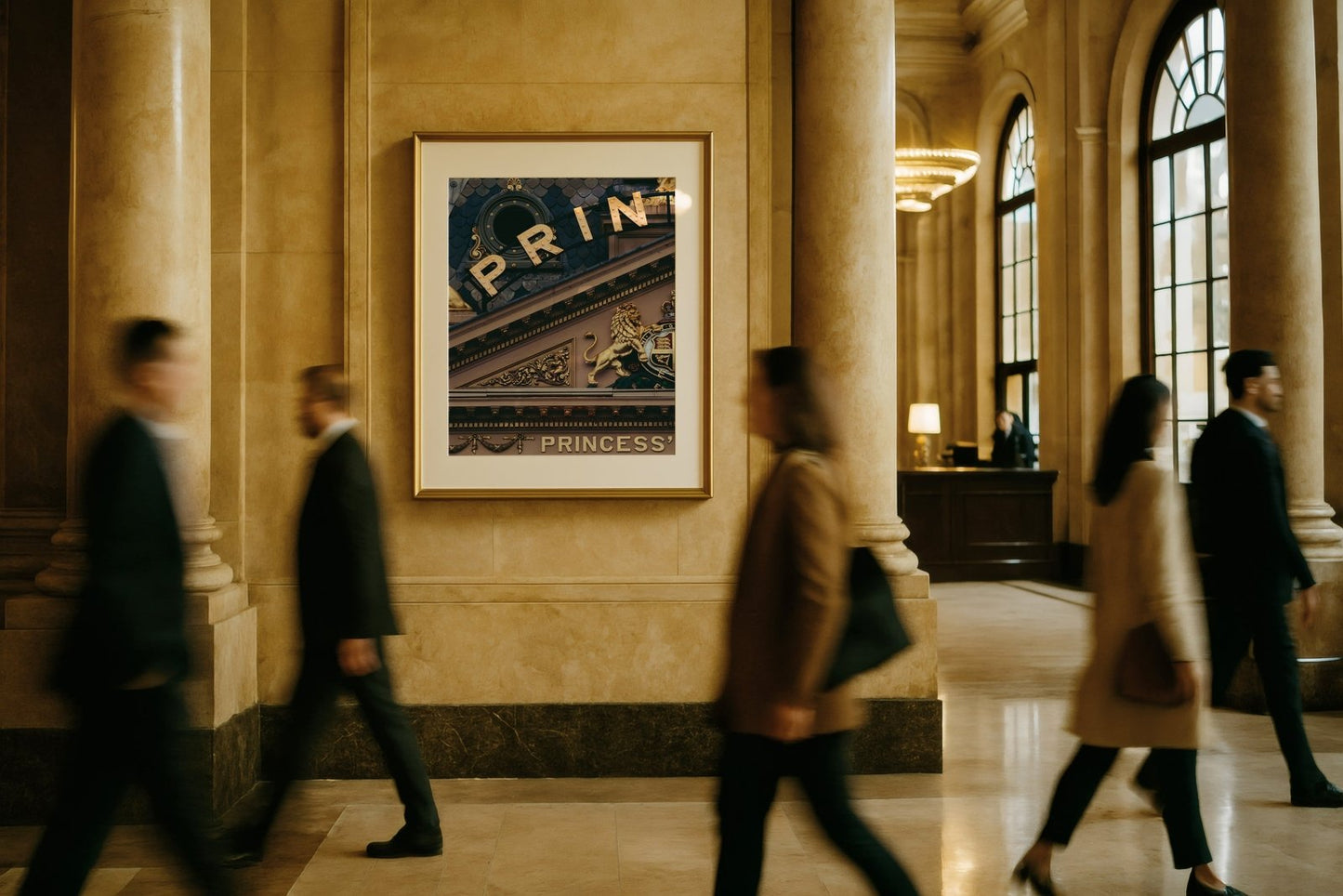 The Princess Theatre, Melbourne II - Fine Art Print