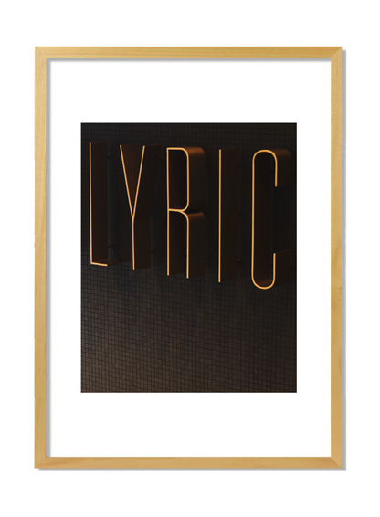 Sydney Lyric Theatre, Sydney III - Fine Art Print