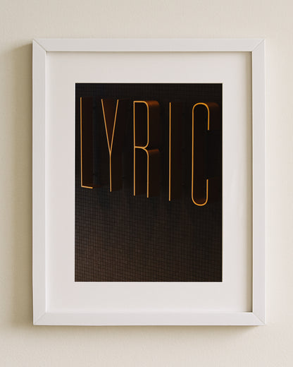 Sydney Lyric Theatre, Sydney III - Fine Art Print