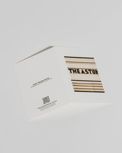 Astor Theatre Perth, Perth I - Greeting Card