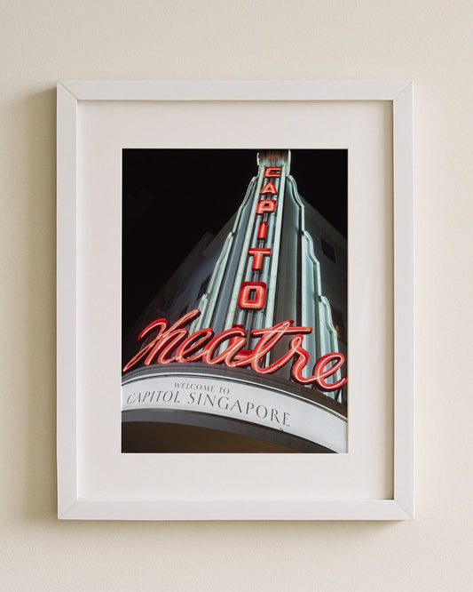 Capitol Theatre, Singapore I - Fine Art Print