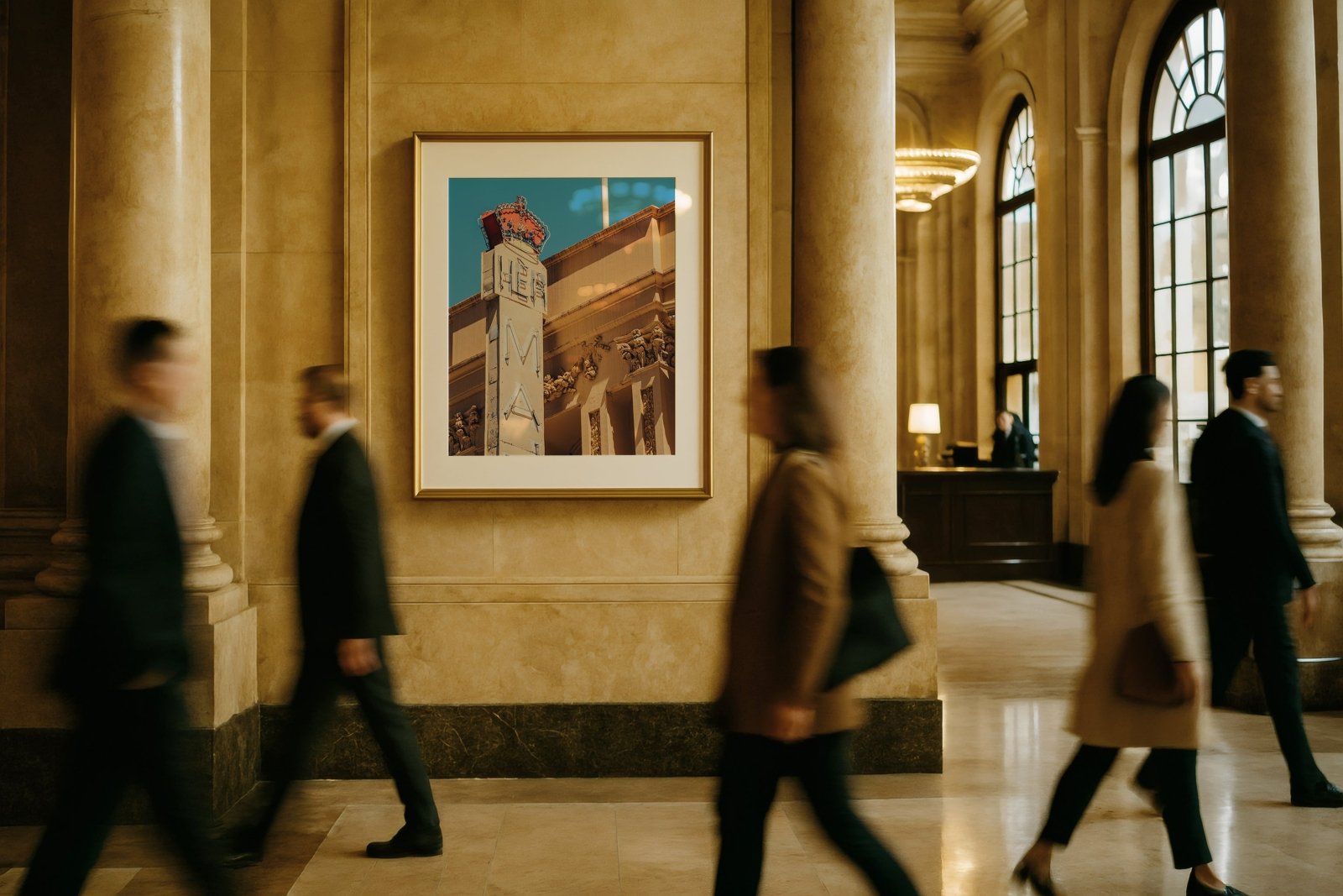 Her Majesty's Theatre, Melbourne I - Fine Art Print