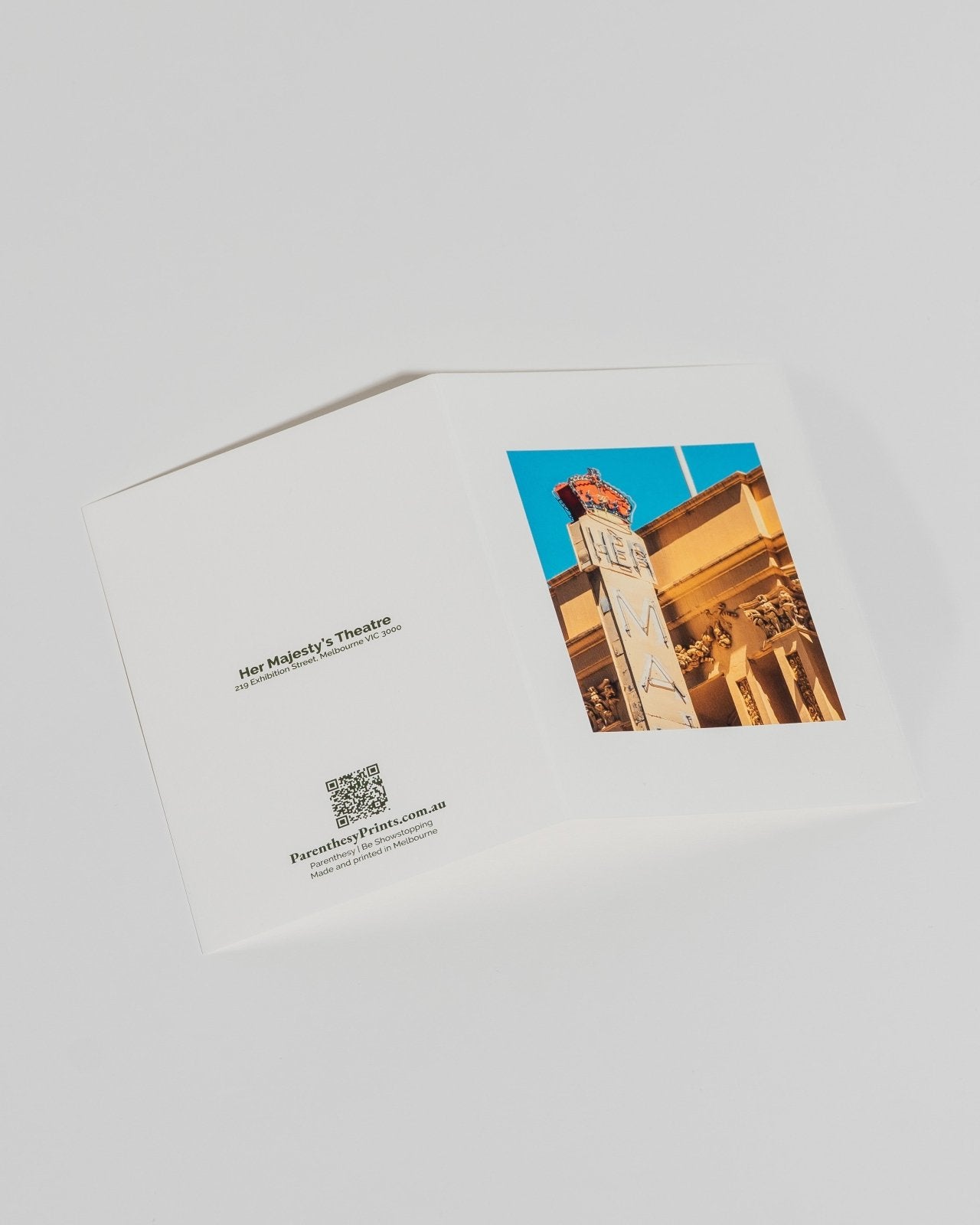 Her Majesty's Theatre, Melbourne I - Greeting Card
