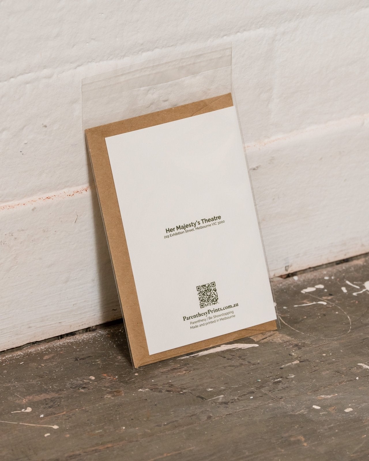 Her Majesty's Theatre, Melbourne I - Greeting Card