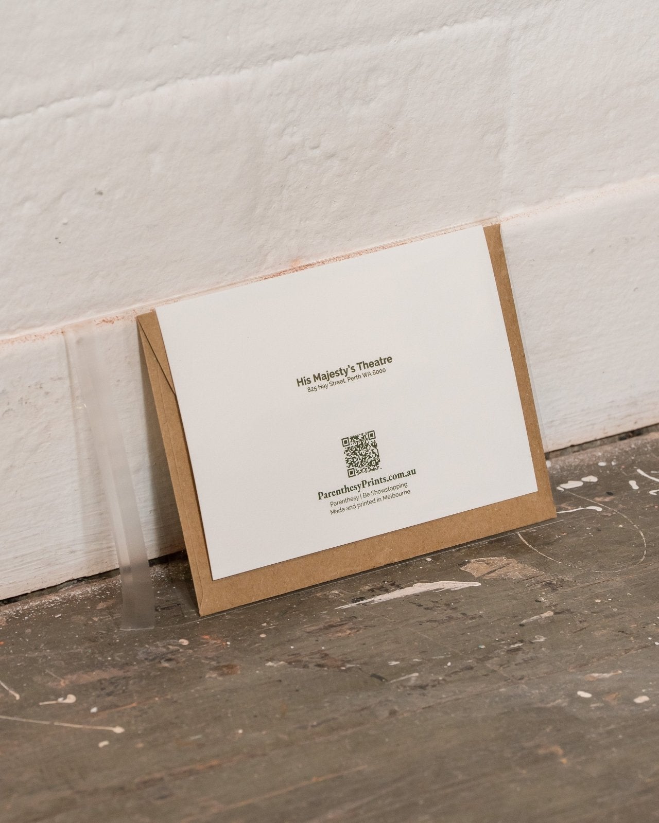 His Majesty's Theatre, Perth II - Greeting Card