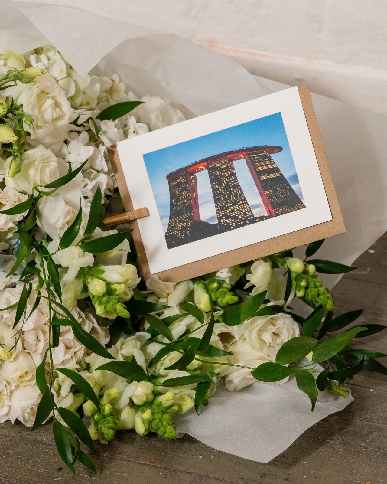 Marina Bay Sands Theatre, Singapore I - Greeting Card