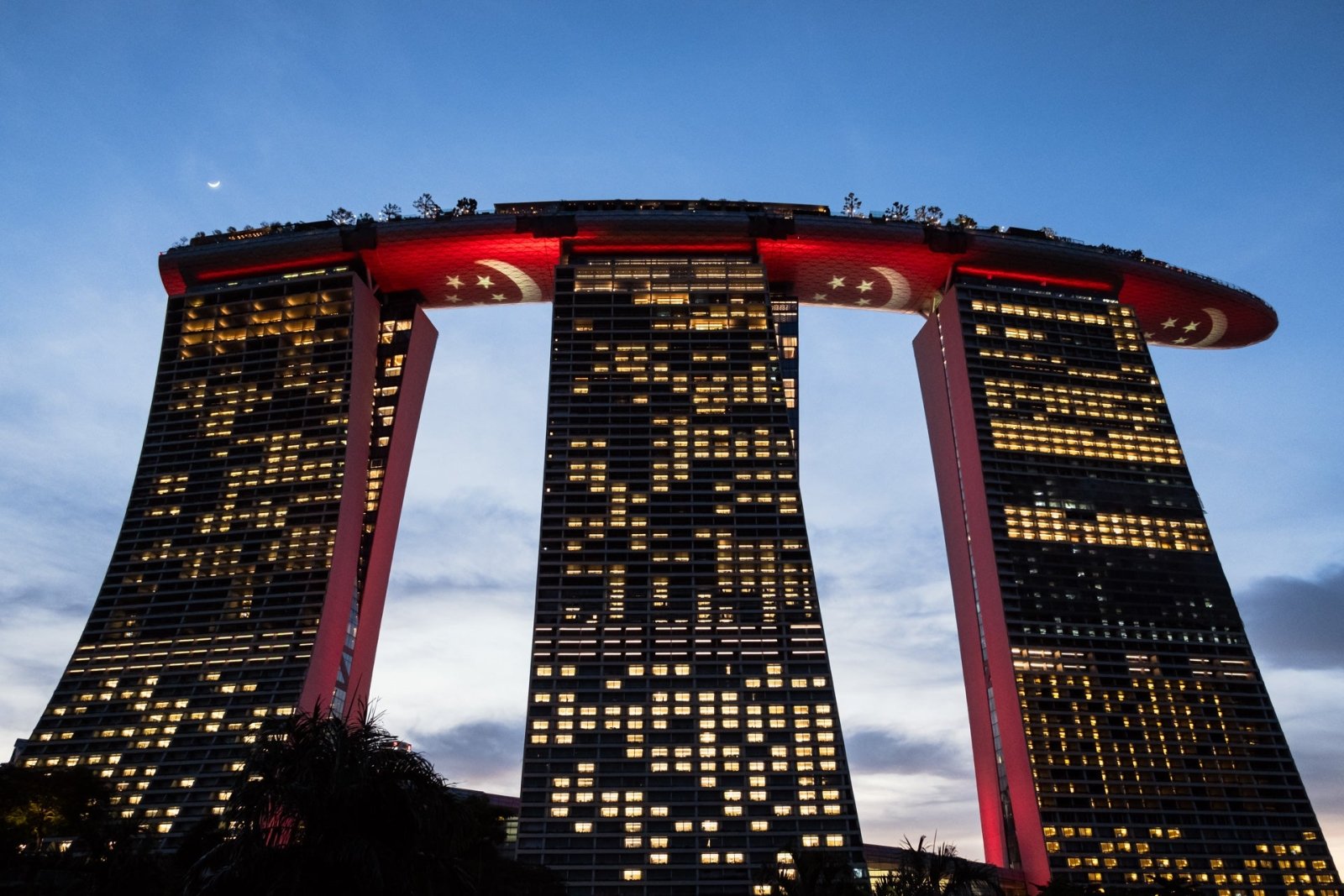 Marina Bay Sands Theatre, Singapore I - Greeting Card