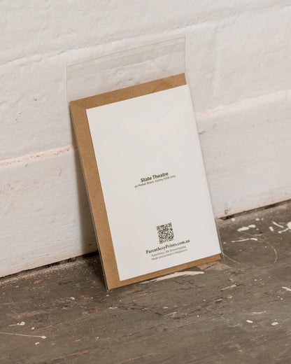 State Theatre, Sydney II - Greeting Card