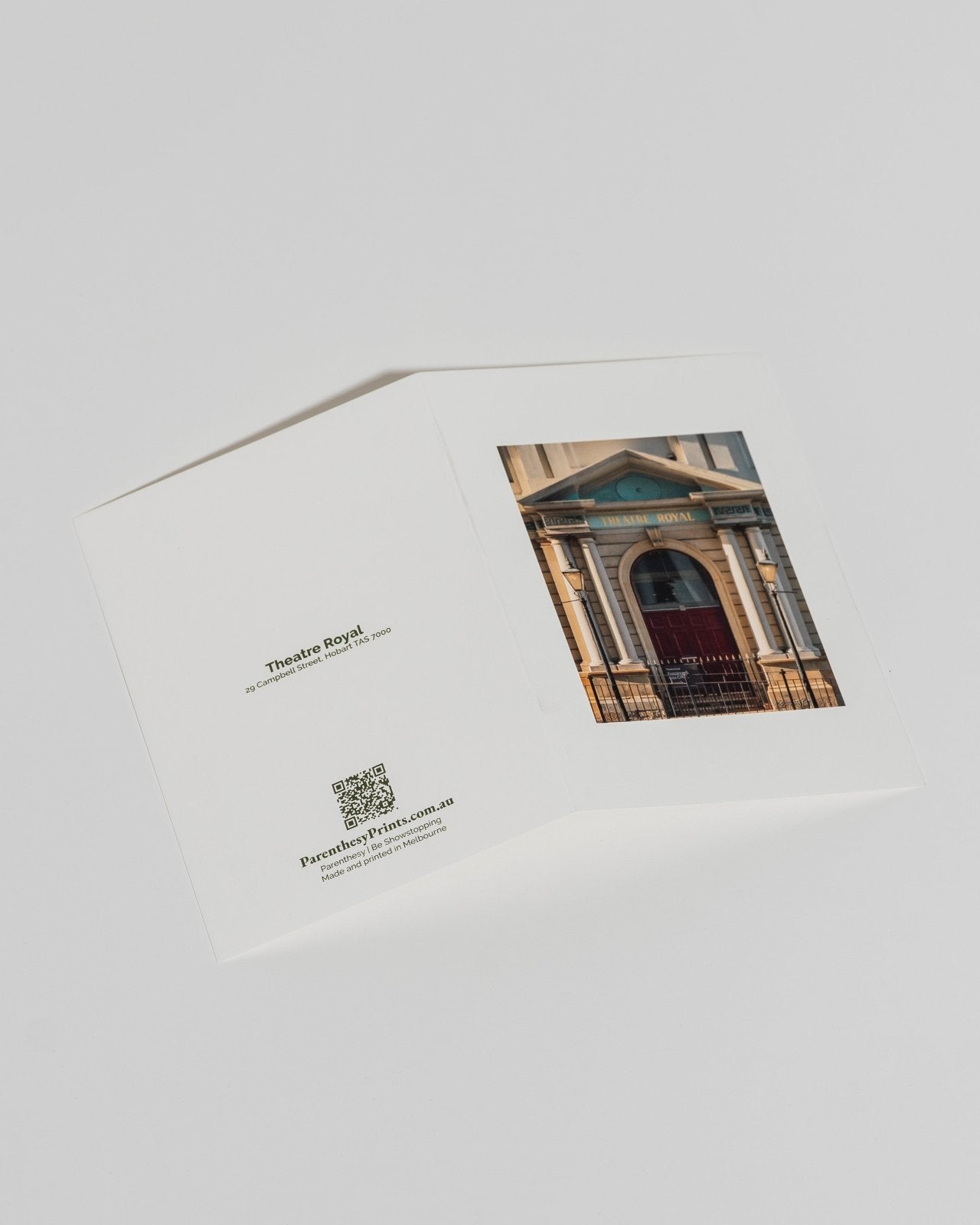 Theatre Royal, Hobart II - Greeting Card