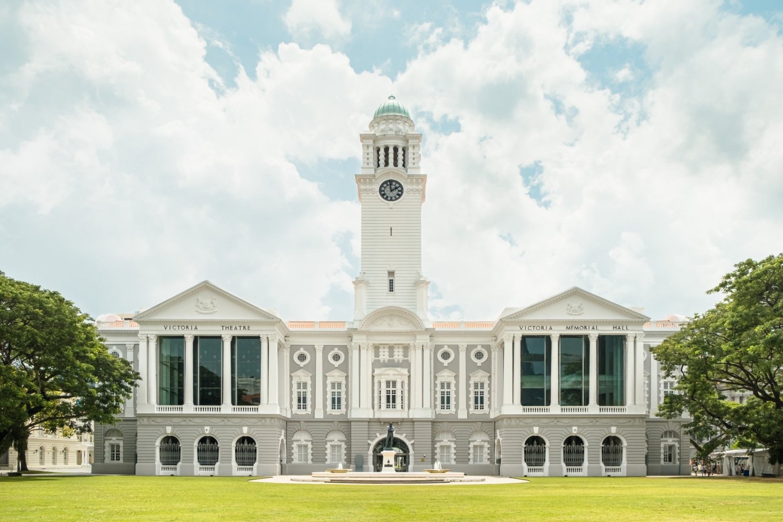 Victoria Theatre and Concert Hall, Singapore I - Fine Art Print